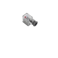 MENCOM SOLENOID VALVE CONNECTOR FORM B DIN 2+G PG9 CG FW LED/MOV, 24VAC/DC